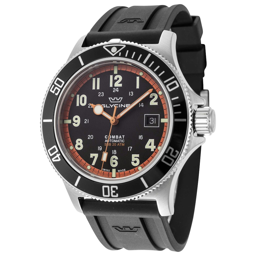 Glycine Men's Combat Sub Automatic Watch: $349