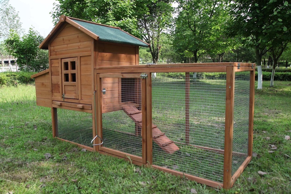 80" Wooden Chicken Coop Nest Box: $135.99