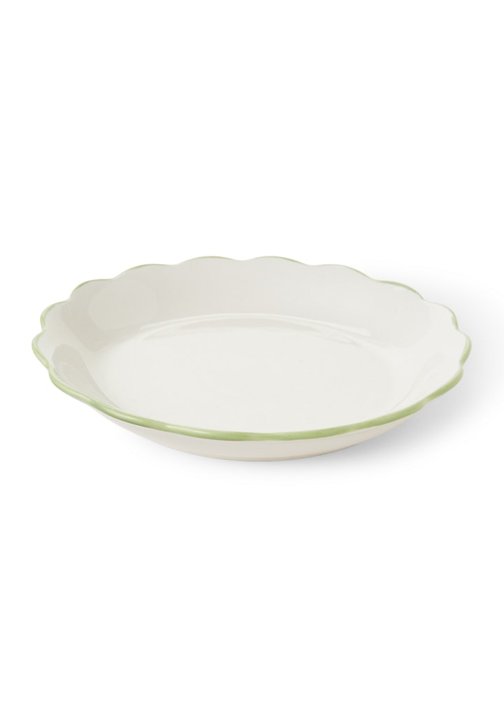 Crown & Ivy Scallop Rim Plate Collection : $14 