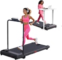 HevGlrm Portable Walking Pad Treadmill for $100 + free shipping