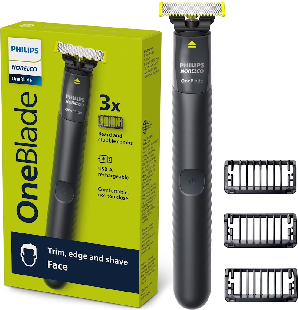 Philips Norelco OneBlade Original Electric Shaver & Trimmer: $20