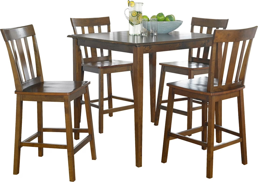 Mainstays Mission 5-Piece Solid Wood Dining Set: $167