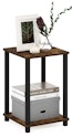 Furinno TURN-N-TUBE 2-Tier Square End Table for $12 + free shipping w/ Prime