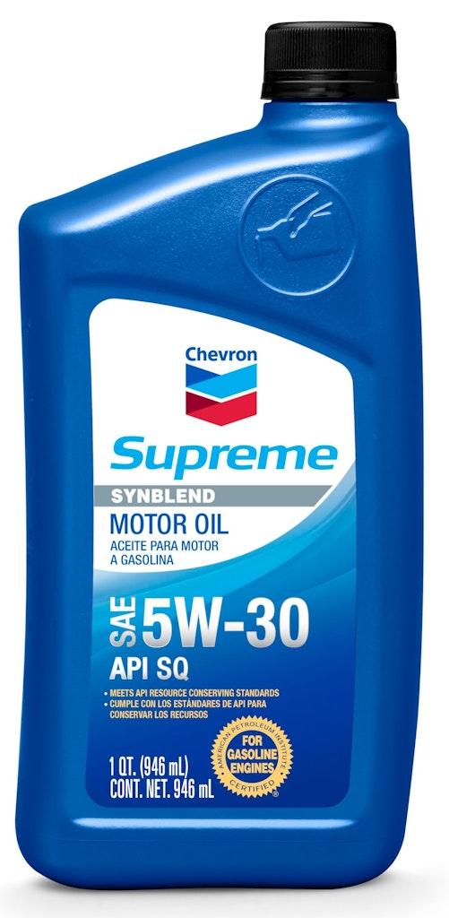 Chevron Supreme SAE 5W-30 Motor Oil 1-Qt. Bottle: $5.12