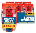 Scotch Heavy Duty Recycled Packaging Tape w/ Dispensers 6-Pack for $10 + free shipping w/ Prime