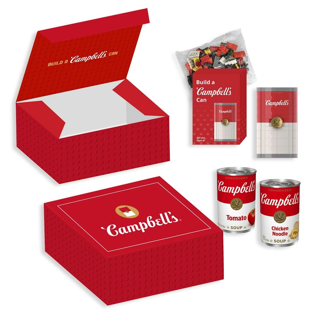 Campbell's Building Brick Box: $11