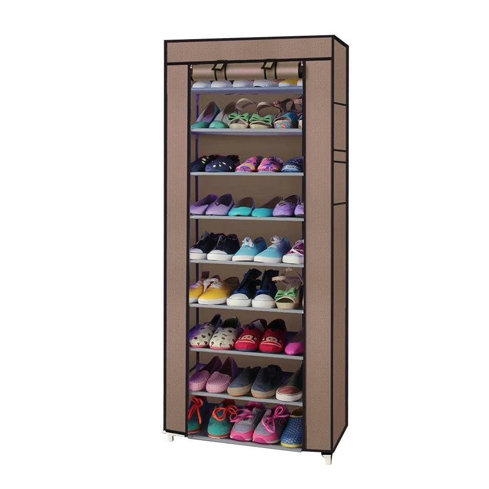 Zimtown 10-Tier Shoe Rack: $14
