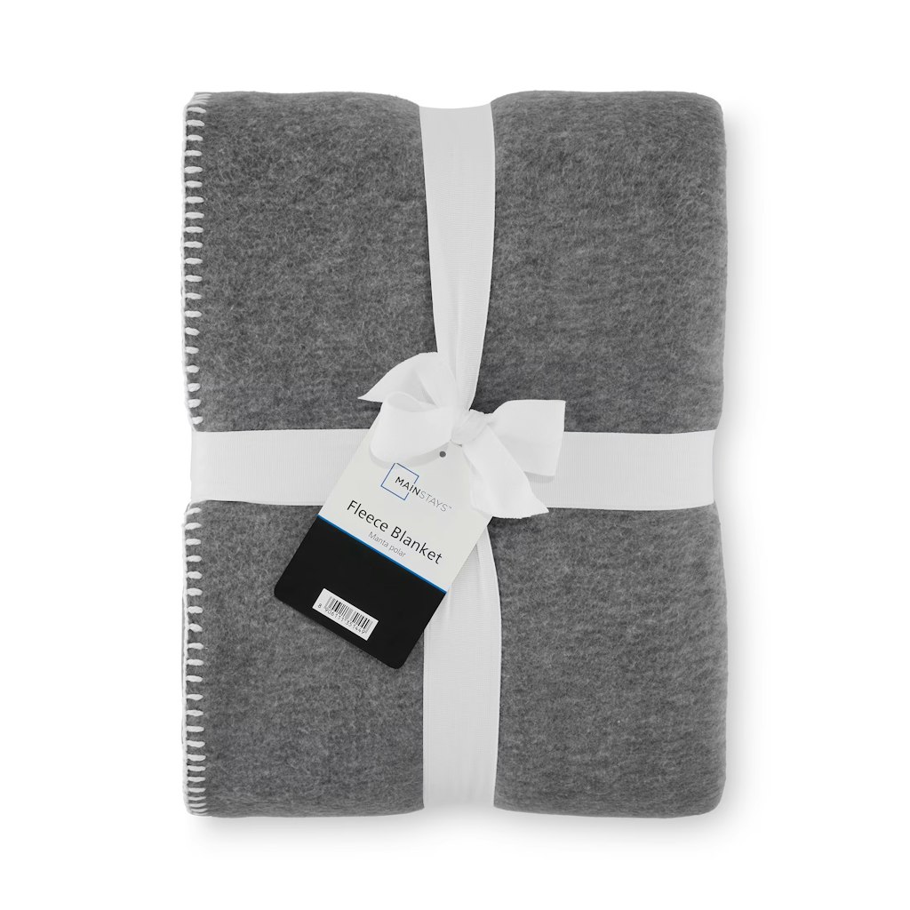 Mainstays Super Soft Full/Queen Fleece Bed Blanket: $9.97
