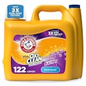Arm & Hammer Plus OxiClean Liquid Laundry Detergent 122-Load Bottle for $10 via Sub. & Save + free shipping w/ Prime