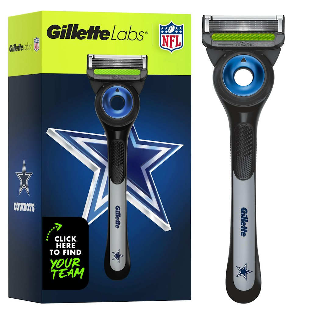 Gillette Labs NFL Cowboys Edition Razor: $11 Gillette Labs NFL Cowboys Edition Razor: $11