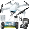 Oddire 1080P Foldable Camera Drone 2-Battery Kit for $22 + free shipping w/ Prime