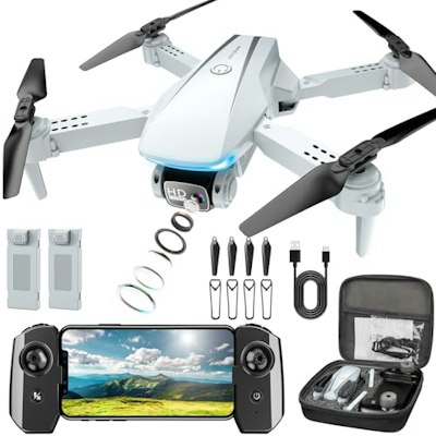 Oddire 1080p Camera Drone with 2 Batteries for $21 + free shipping w/ Prime