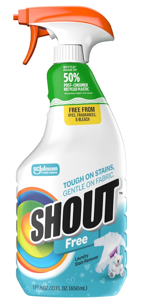 Shout Free Active Enzyme 22-oz. Laundry Stain Remover Spray: $2.07 via Sub. & Save