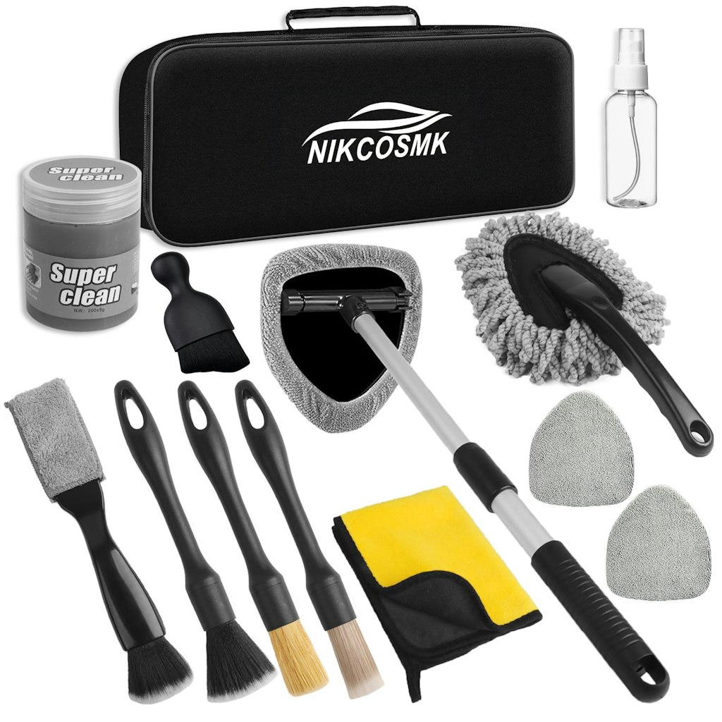 14-Piece Car Cleaning Kit: $17 14-Piece Car Cleaning Kit: $17
