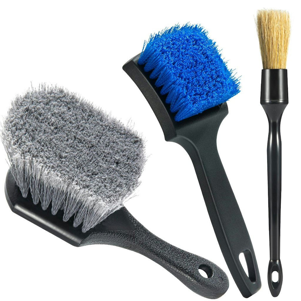 Tire & Wheel Detailing Brush Kit: $6.99