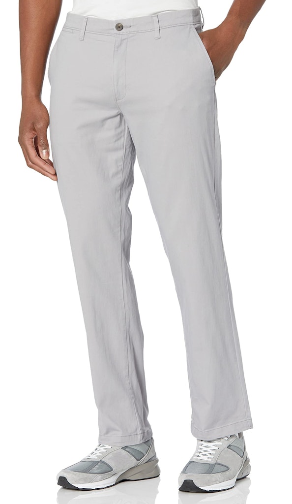 Amazon Essentials Men's Straight-Fit Stretch Chino Pants: from $15