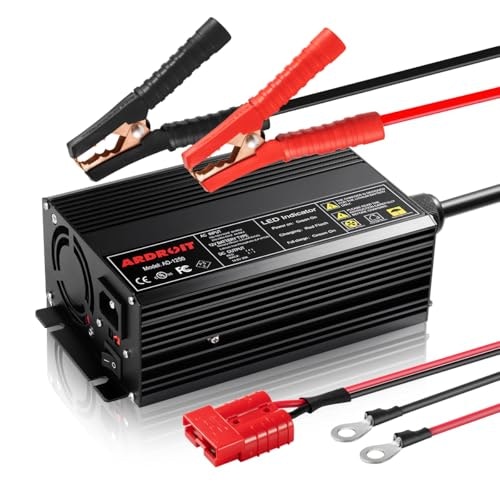 Ardroit 14.6V 50A LiFePO4 Battery Charger: $54.99