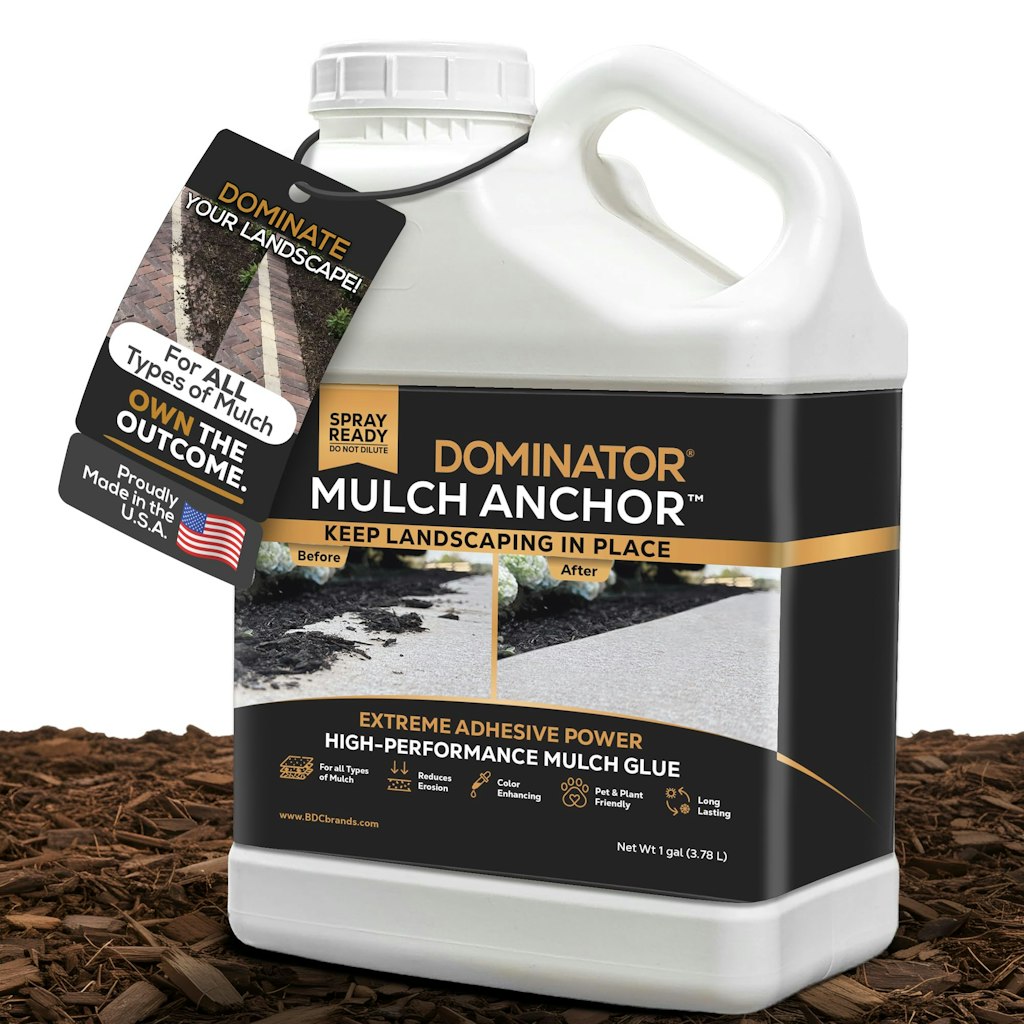 Dominator Mulch Anchor 1-Gal. Mulch Glue & Gravel Binder: $44 via Sub. & Save