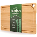 Kitsure Bamboo Cutting Board for $10 + free shipping w/ Prime