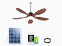 Ventallion 42" Outdoor Solar Ceiling Fan w/ Light & Battery for $325 + free shipping