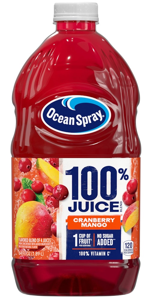 Ocean Spray 100% Juice Cranberry Mango Juice Blend 64-oz. Bottle: $2.37 via Sub. & Save