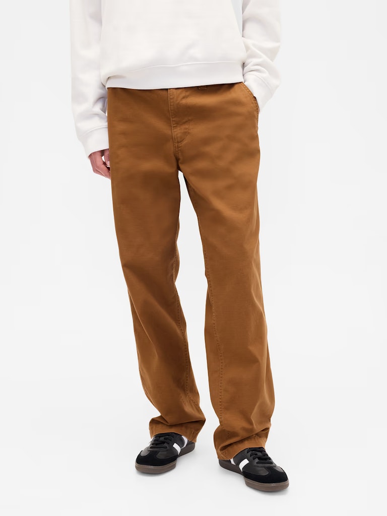 Gap Factory Men's Relaxed Khakis: $16 Gap Factory Men's Relaxed Khakis: $16