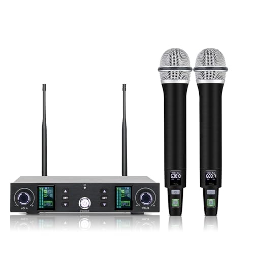 Kelgyua Wireless Handheld Microphone System: $74.99