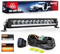 Nilight 60W 15.5" LED Light Bar Kit for $65 + free shipping