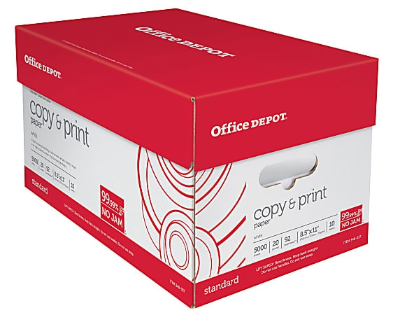 Office Depot Multi-Use Printer & Copy Paper 10-Ream Box: $42 Office Depot Multi-Use Printer & Copy Paper 10-Ream Box: $42