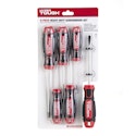 Hyper Tough 6-Piece Screwdriver Set for $7 + free shipping w/ $35