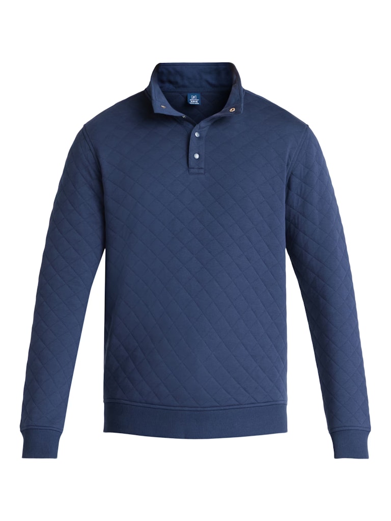 George Men's Quilted Snap Pullover Jacket: $7.45