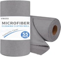 Microfiber Cleaning Cloth 55-Pack for $9 + free shipping w/ $25