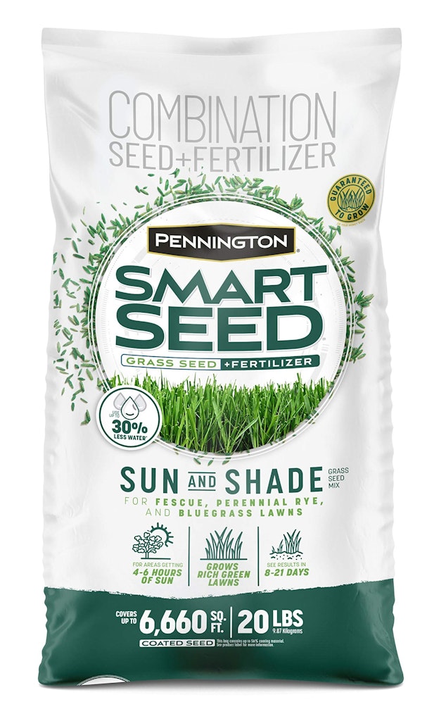 Pennington Smart Seed Sun & Shade Grass Mix 20-lb. Bag: $44