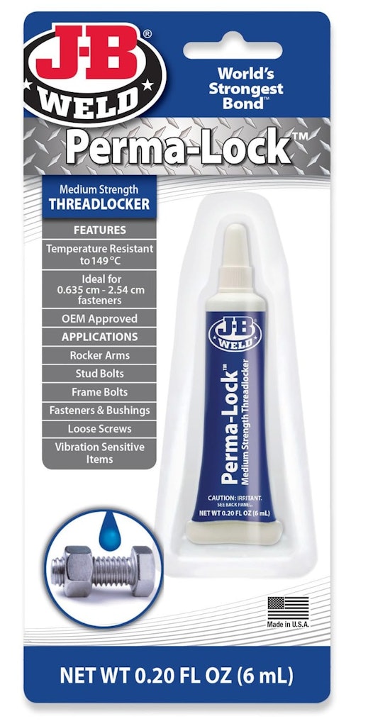 J-B Weld Perma-Lock Medium Strength Threadlocker: $5.20