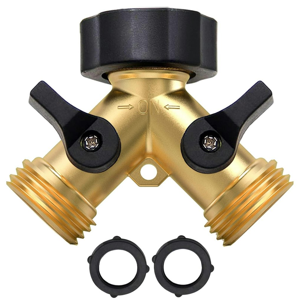 Twinkle Star 2-Way Garden Hose Splitter: $6.99