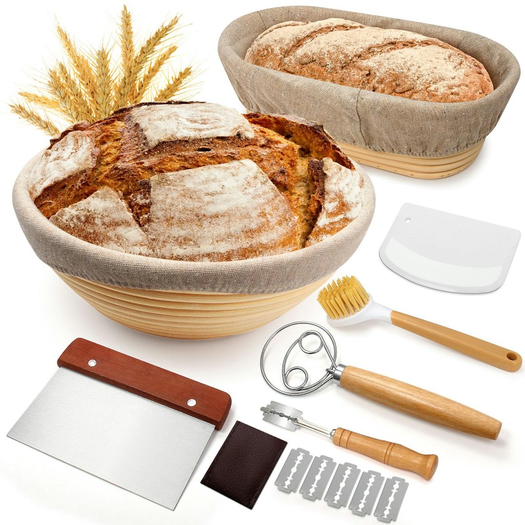 Sourdough Proofing Basket Gift Set: $20