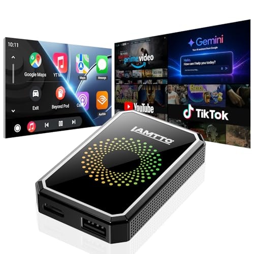 Lamtto 4-in-1 Wireless CarPlay & Android Auto Adapter: $70.19 Lamtto 4-in-1 Wireless CarPlay & Android Auto Adapter: $70.19