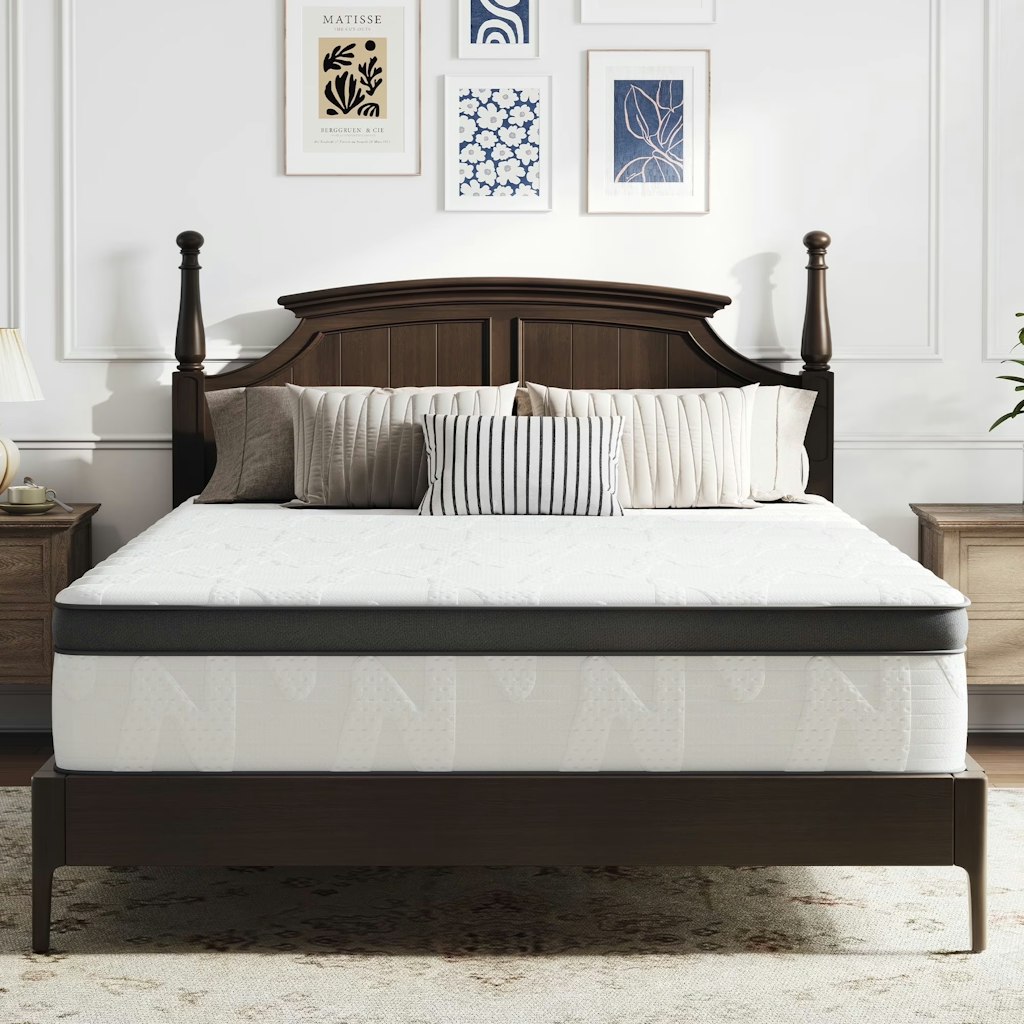 Avenco Whisper 10" Queen Hybrid Mattress: $150