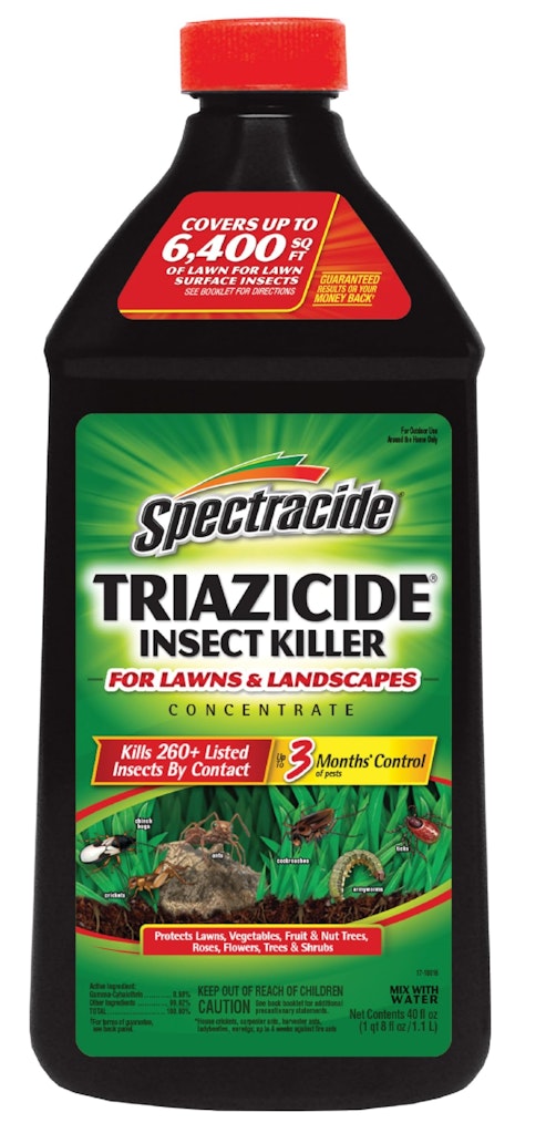 Spectracide Triazicide Insect Killer 40-oz. Concentrate: $5.00