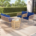 Wayfair Outdoor Conversation Sets Daily Deals : Up to 68% off + free shipping w/ $35
