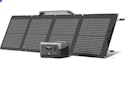 Certified Refurb EcoFlow River 2 256Wh + 110W Solar Panel Solar Generator for $199 + free shipping