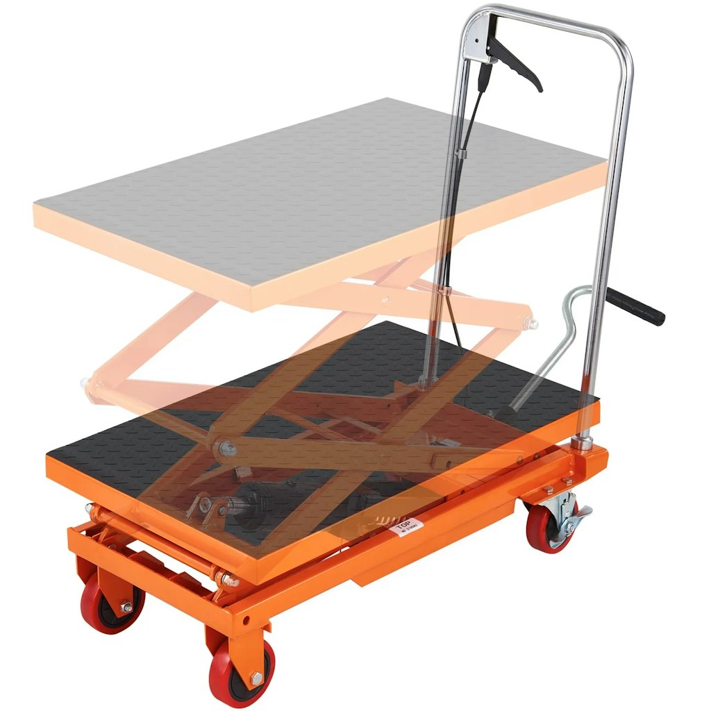 Vevor 330-lbs. Capacity 50" Hydraulic Lift Table: $269.90