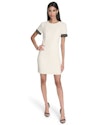 Halston Women's Crewneck Mini Dress for $28 + free shipping w/ $39
