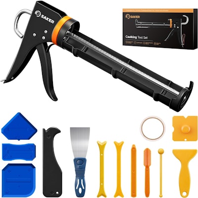Saker Caulk Gun Kit for $17 + free shipping w/ Prime