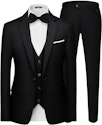 Mage Male Men's 3-Piece Slim Fit Suit for $60 + free shipping