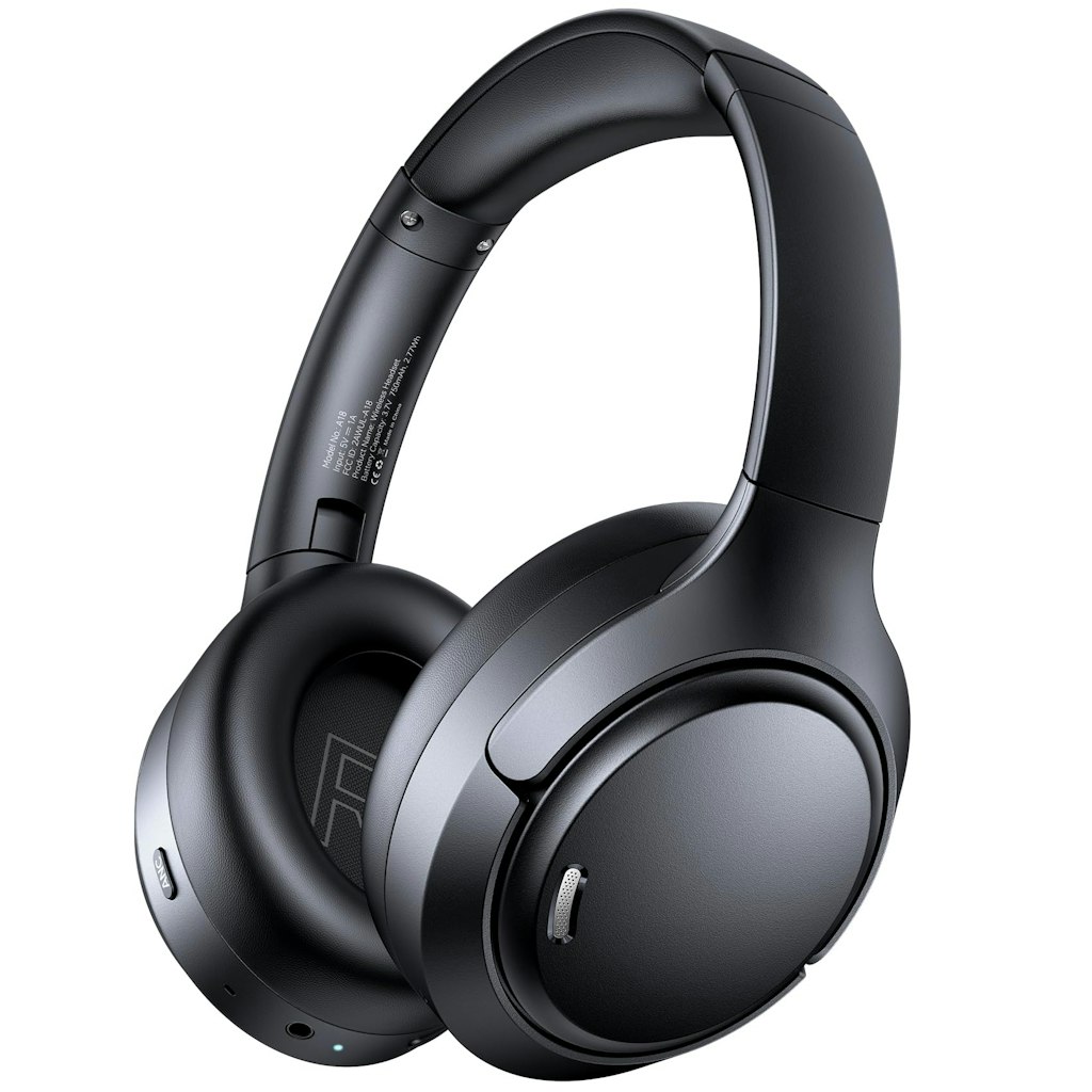 Hybrid Active Noise Cancelling Bluetooth 6.0 Over-Ear Headphones: $70