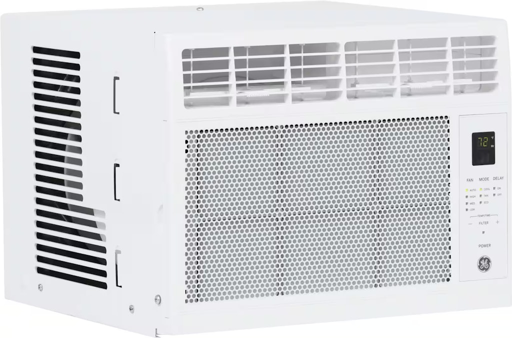 GE 150-sq. ft. 5000-BTU Window Air Conditioner: $140