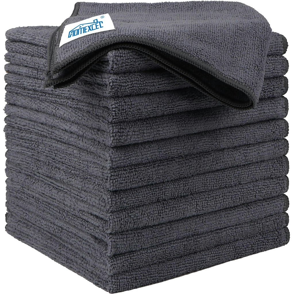 HOMEXCEL Microfiber Cleaning Cloth 12-Pack: $2.10