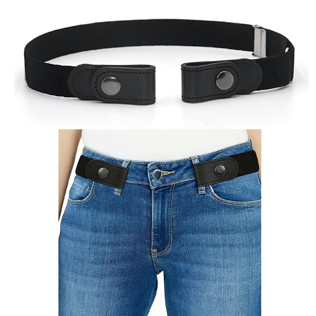 No Buckle Invisible Elastic Stretch Belt: $1.72