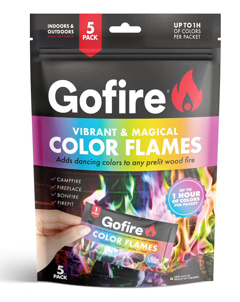 GoFire Northern Lights Color Flames 5-Pack: $4.88